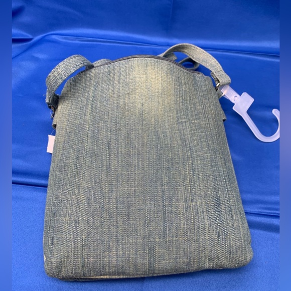 Bling green blue grey color bag with rhinestones (PB2) - Picture 3 of 6